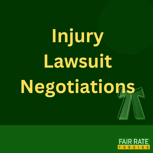 injury lawsuit negotiations